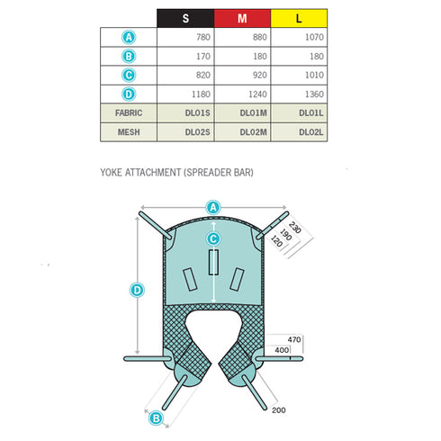 Deluxe Leg Slings Fabric