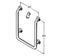 Bath Rail - Type 016 - Concealed Flanges