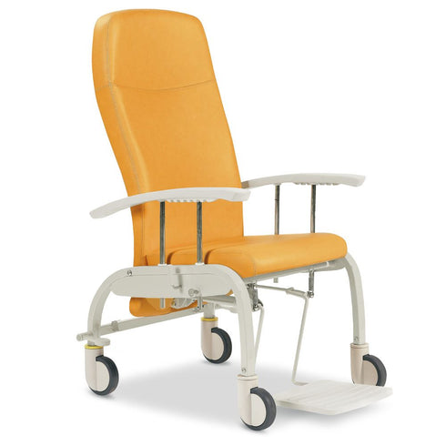 Fero Metal Recliner Inte S Castors 125mm Castors with CB