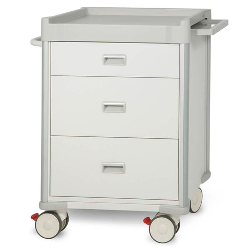 Viva Pre Pack Medication Cart – Aluminium
